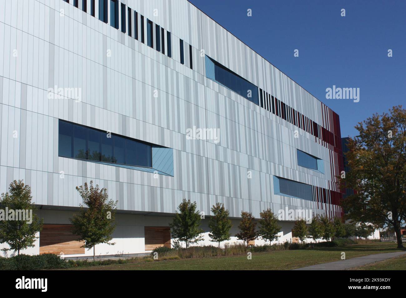 Gebäude im Komplex des Canada Science and Technology Museum in Ottawa, Ontario, Kanada Stockfoto