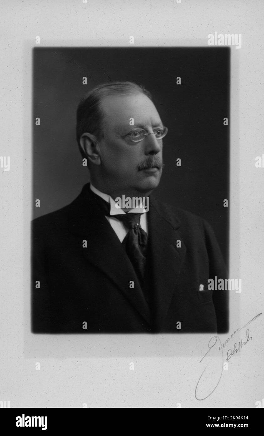 Peter Lamberg. Stellvertretender Vorsitzender des Eisenbahnrats, BJ 1923. Stockfoto
