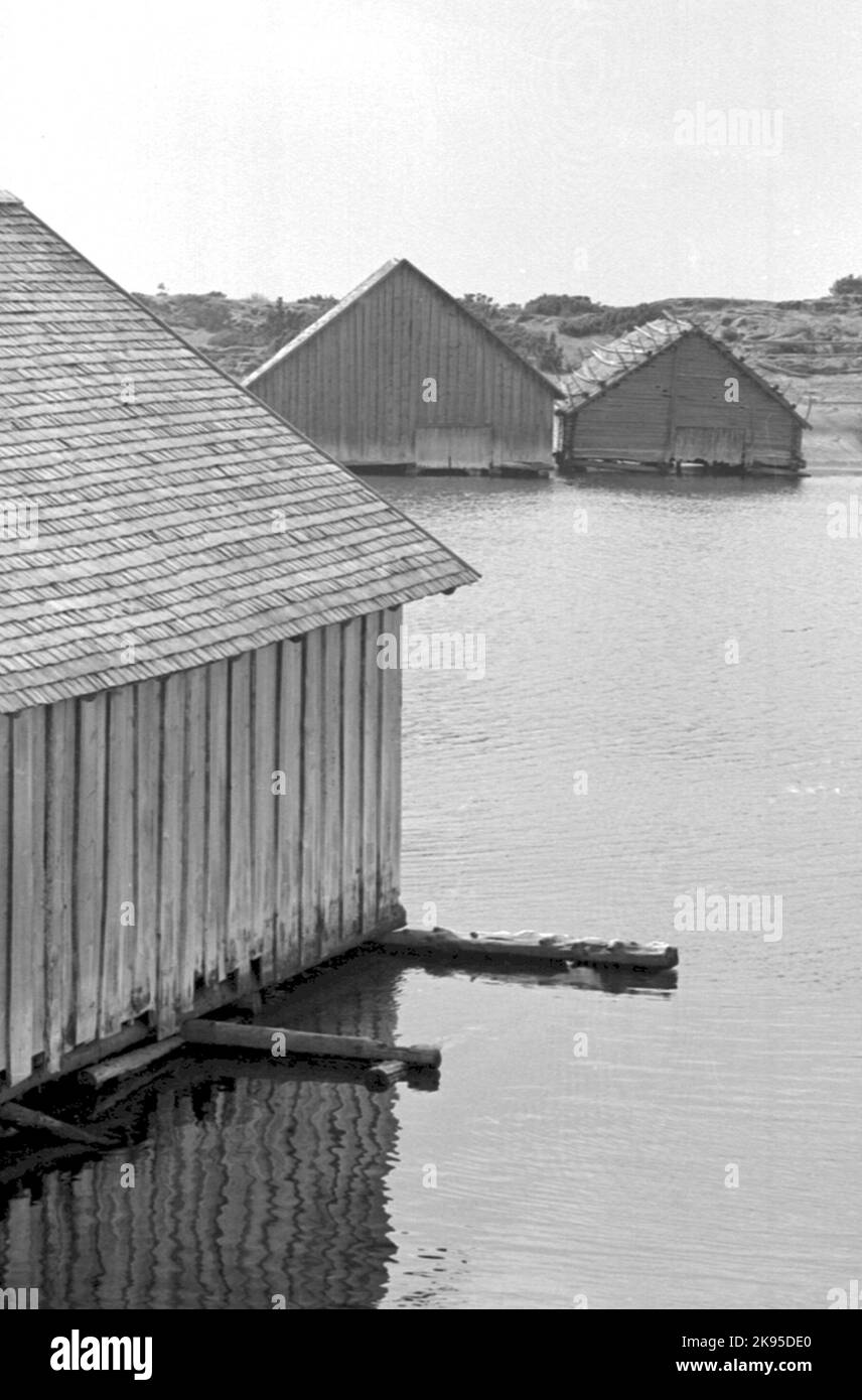 Åland Reise. Archipel. Angellager Stockfoto