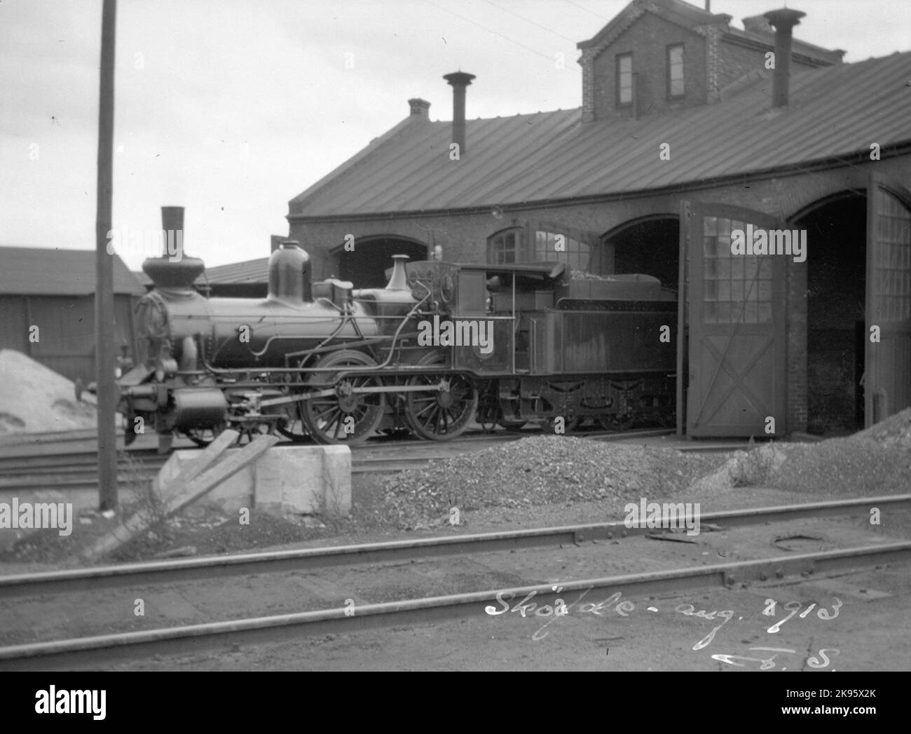 Staatsbahnen, SJ Da 348 Stockfoto