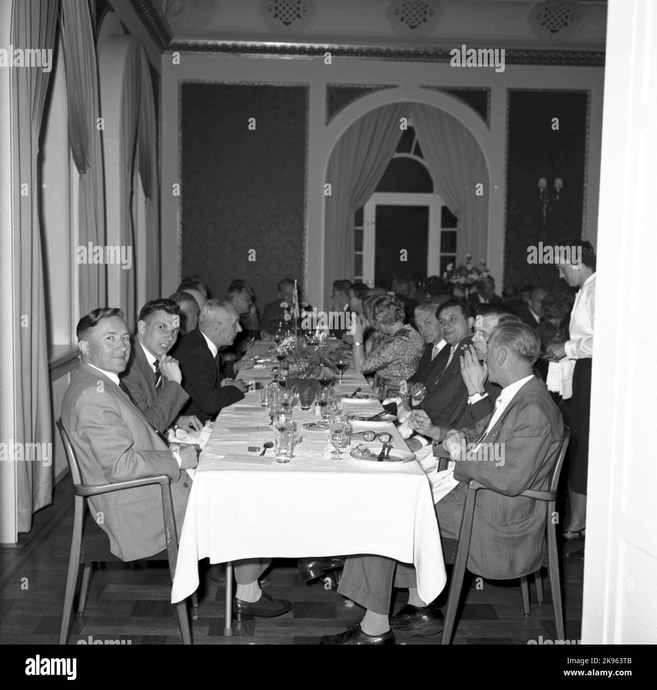 Internationaler Eisenbahnverband (UIC) kongress - 1960 Stockfoto