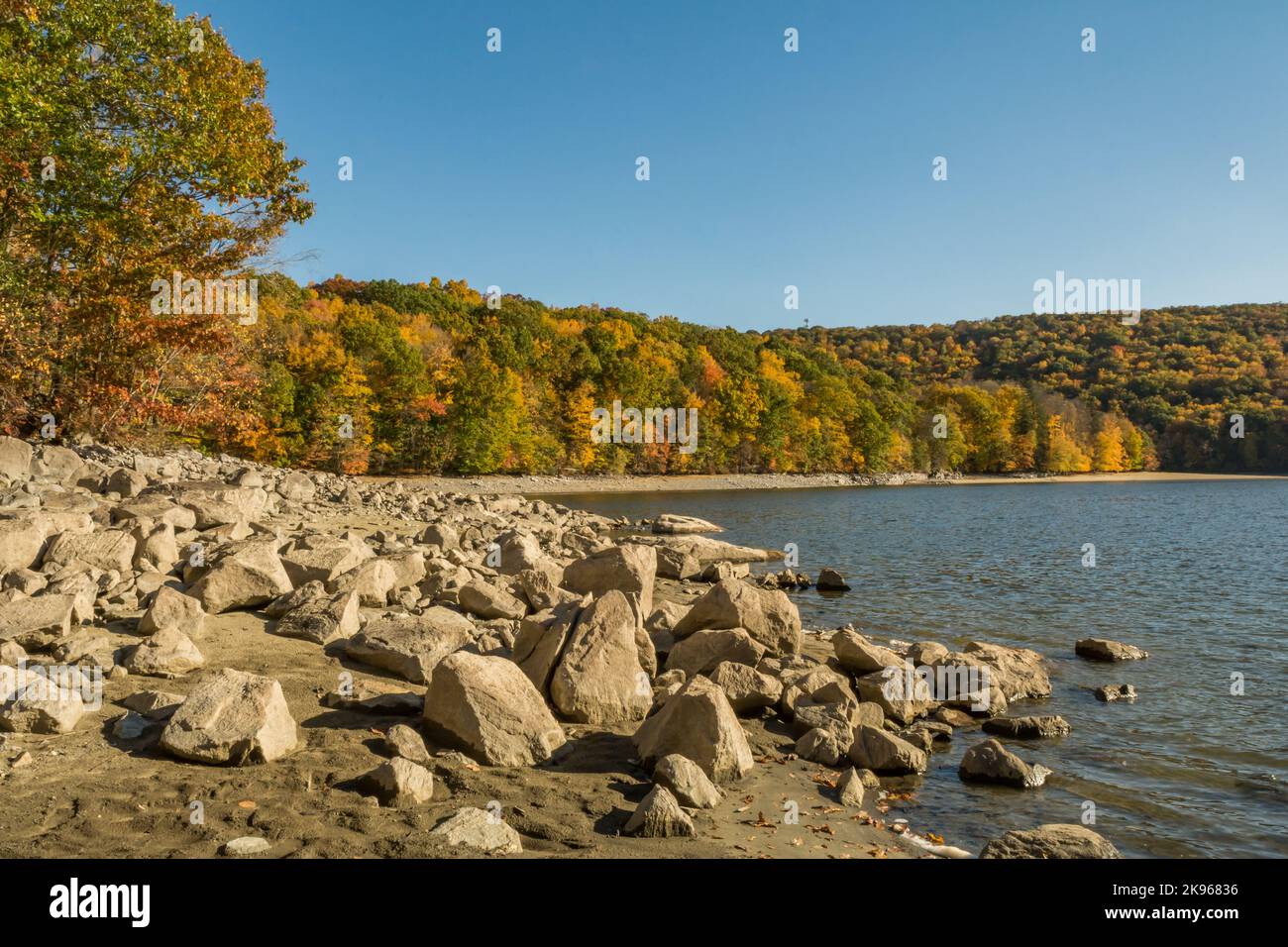 East Branch Reservoir in Brewster New York Stockfoto