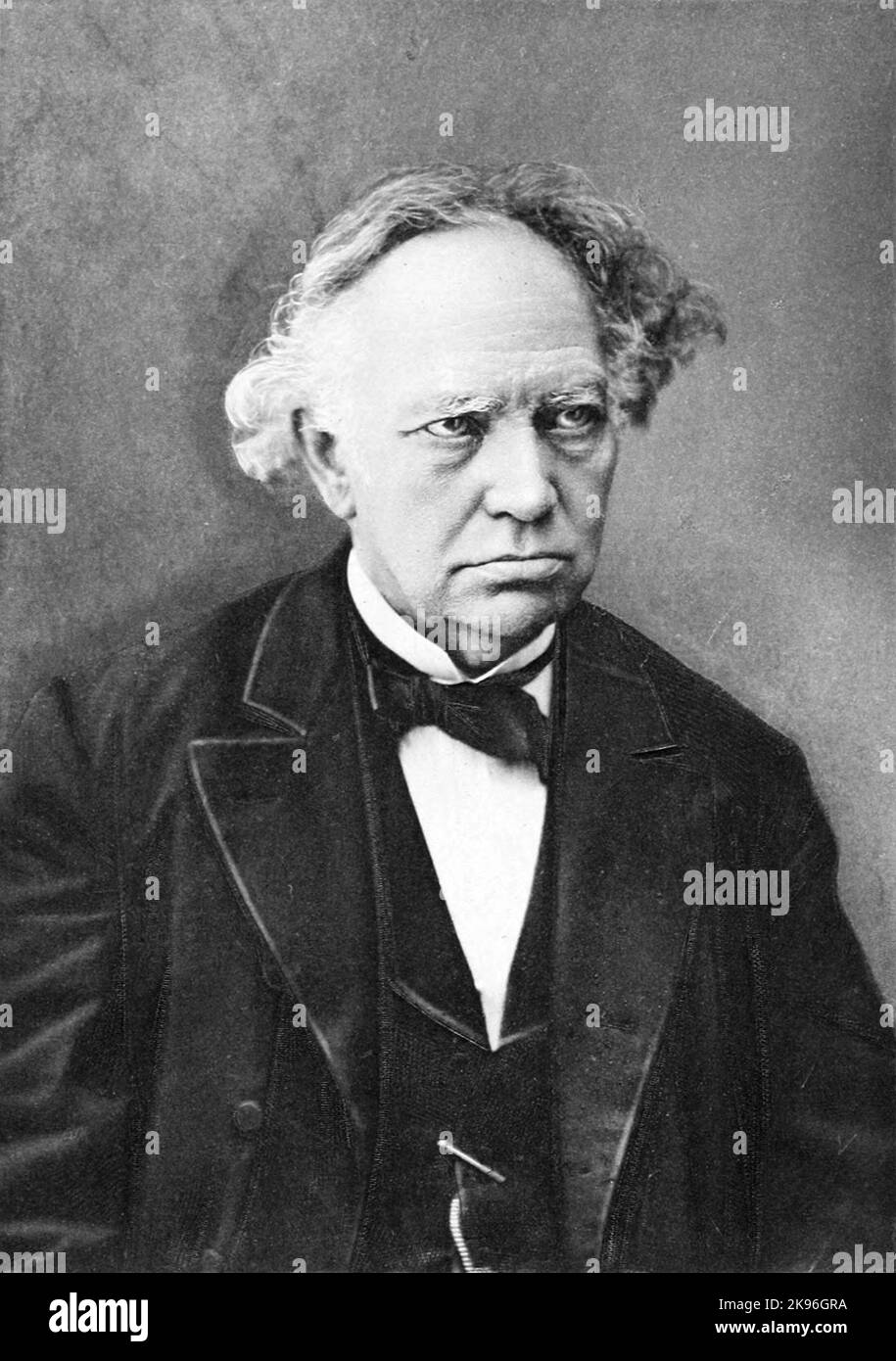 Charles Hermite (1822 – 1901) französischer Mathematiker Stockfoto