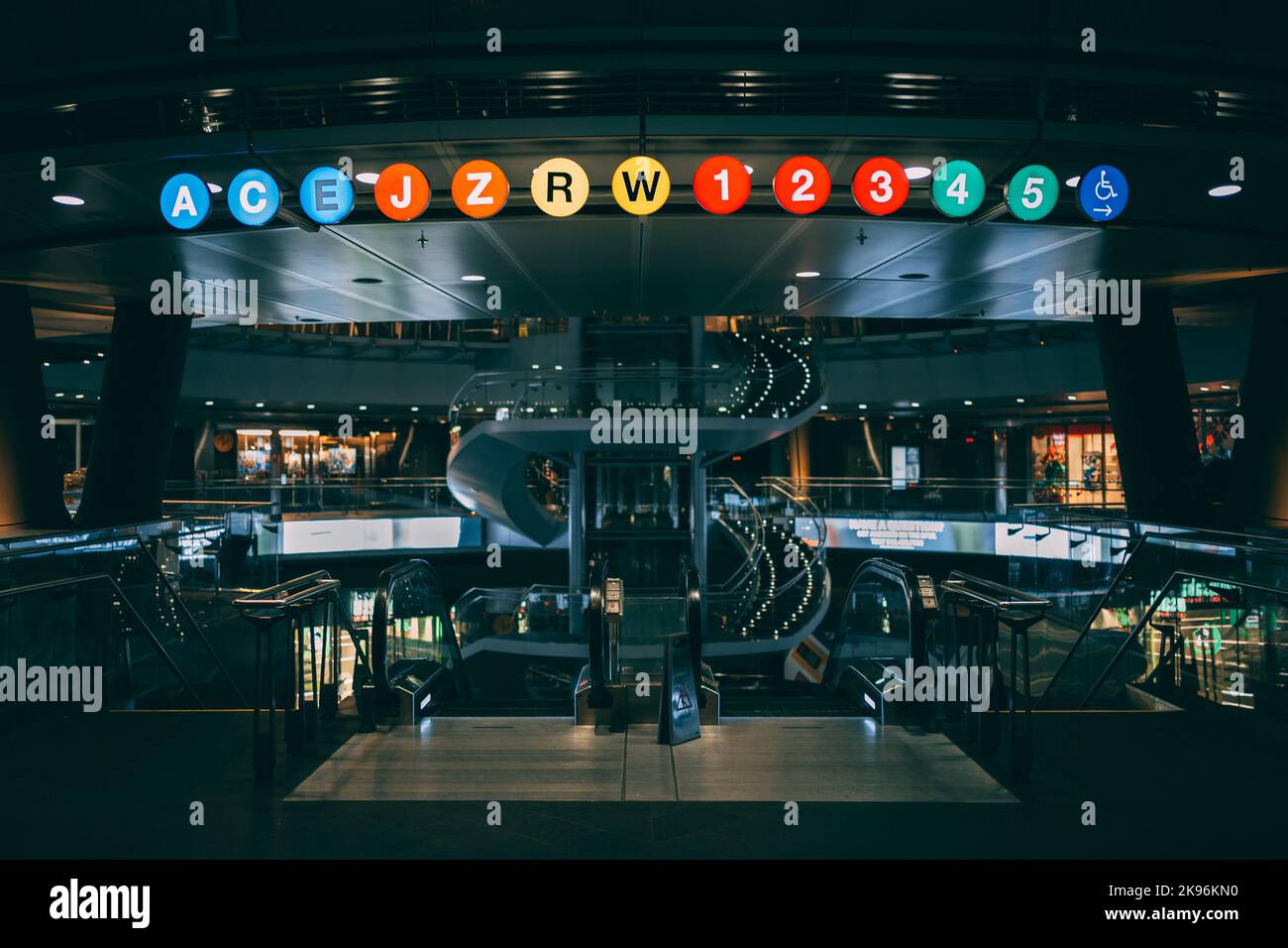 The Fulton Center, Manhattan, New York Stockfoto