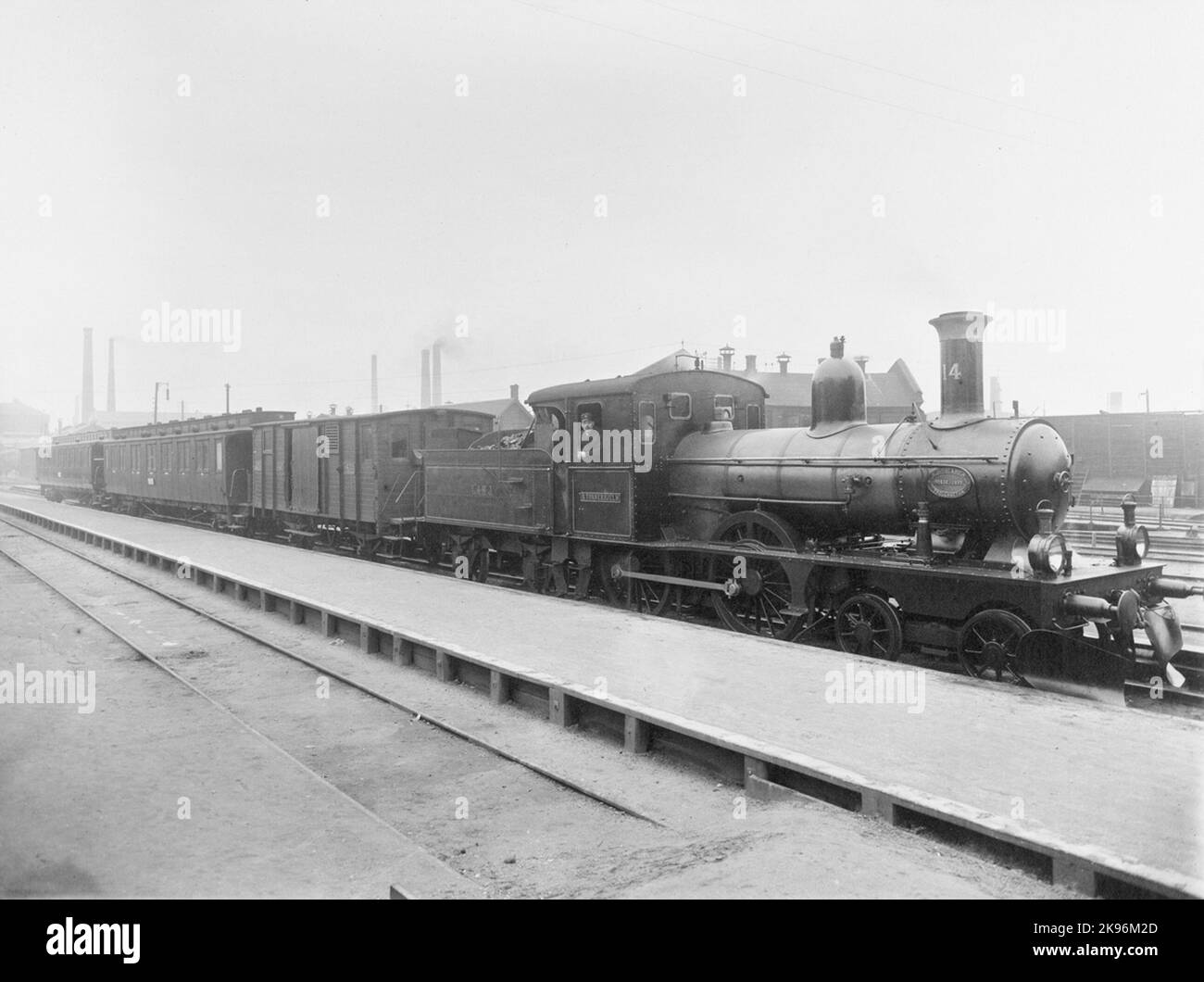 L & HJ 14L & HJ, Landskrona & Helsingborgs Railway Stockfoto