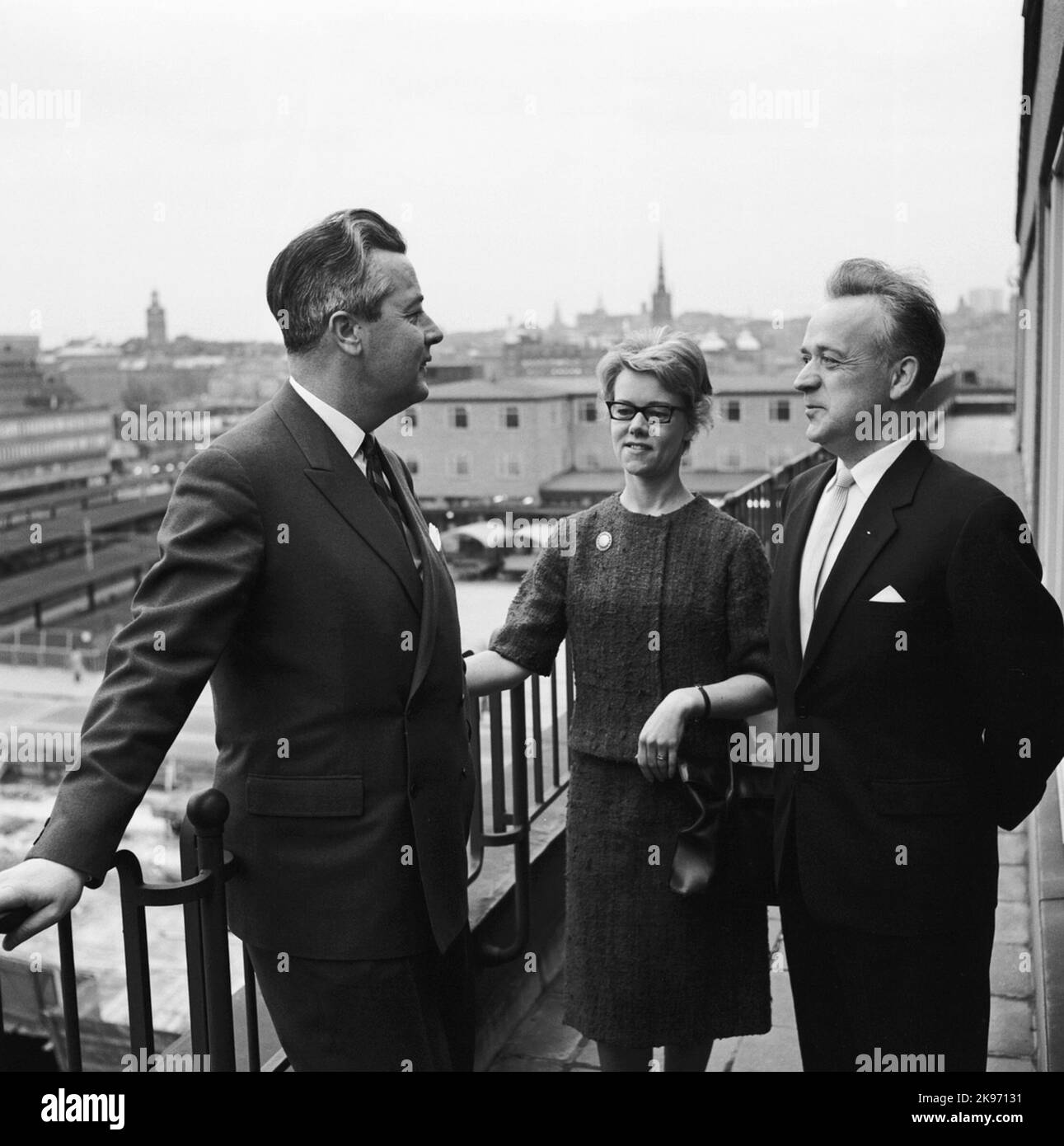 Direktor des Reisebüros, Eisenbahnschule Stockfoto