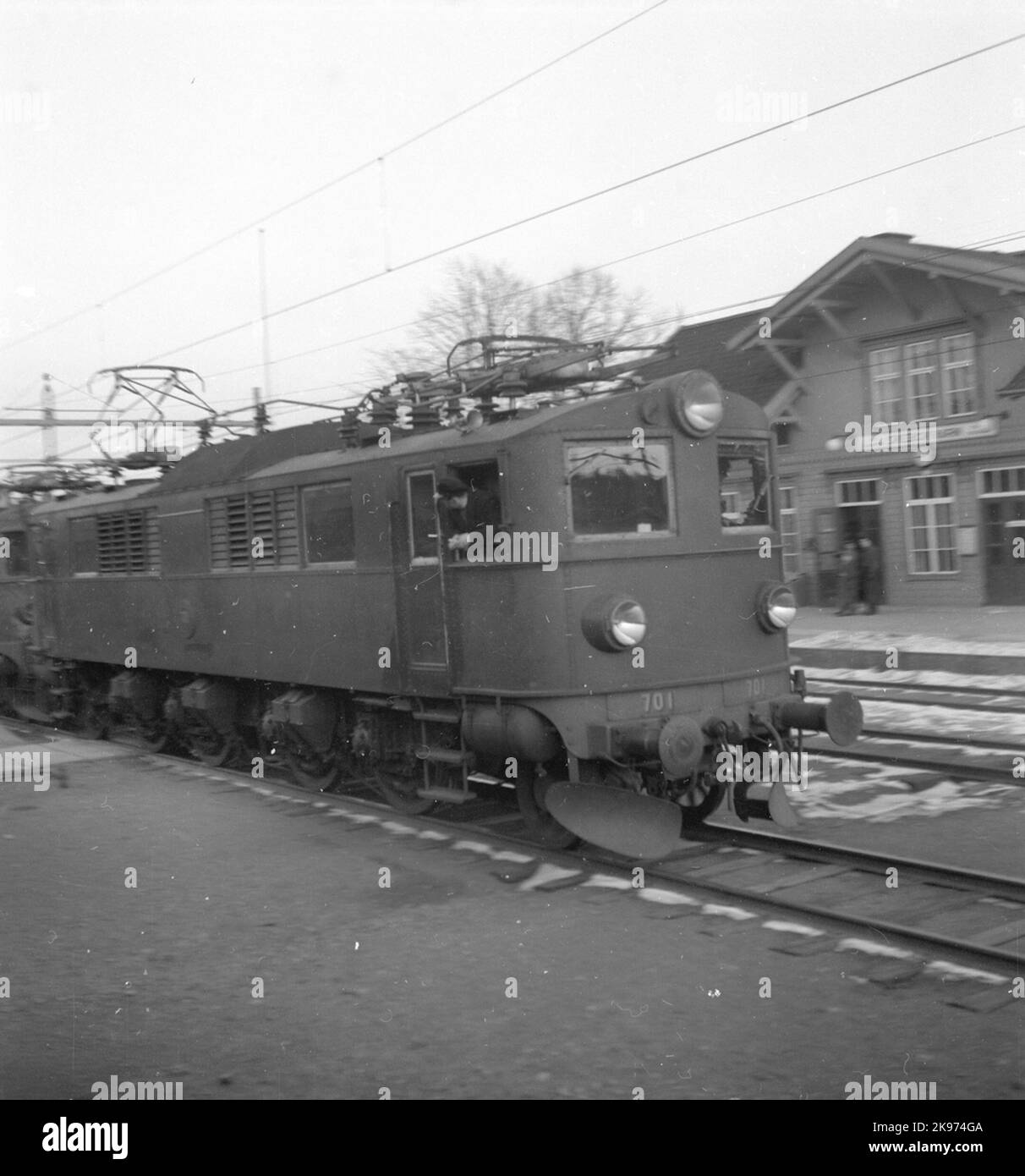 Staatsbahnen, SJ F 701 Stockfoto