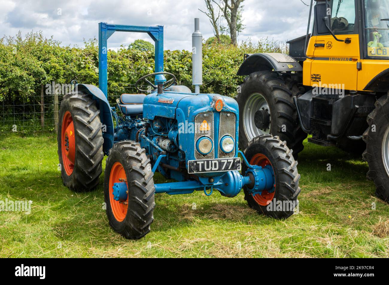 Fordson Dexta. Chipping Steam Fair 2022. Stockfoto