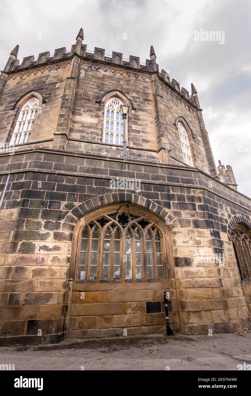 Lancaster Castle, Lancashire, Großbritannien Stockfoto