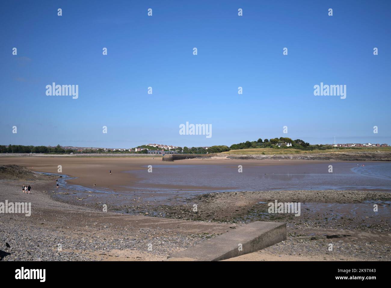 Watch House oder Watch Tower Bay Barry South Wales UK Stockfoto