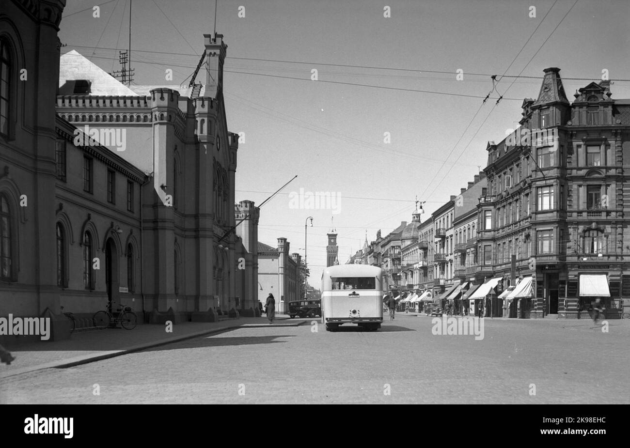 Blick auf die Stadt Stockfoto