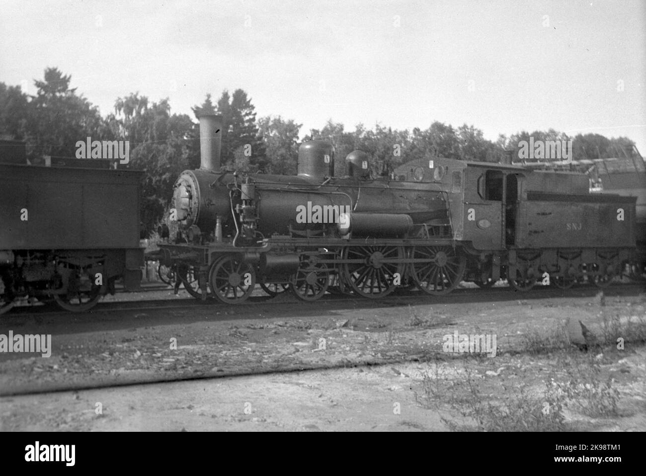 SNJ Lok 5Stockholm - Nynäs Railway machte 1899, 1933 ex SJ CD 652, 1956 aufgehoben Stockfoto