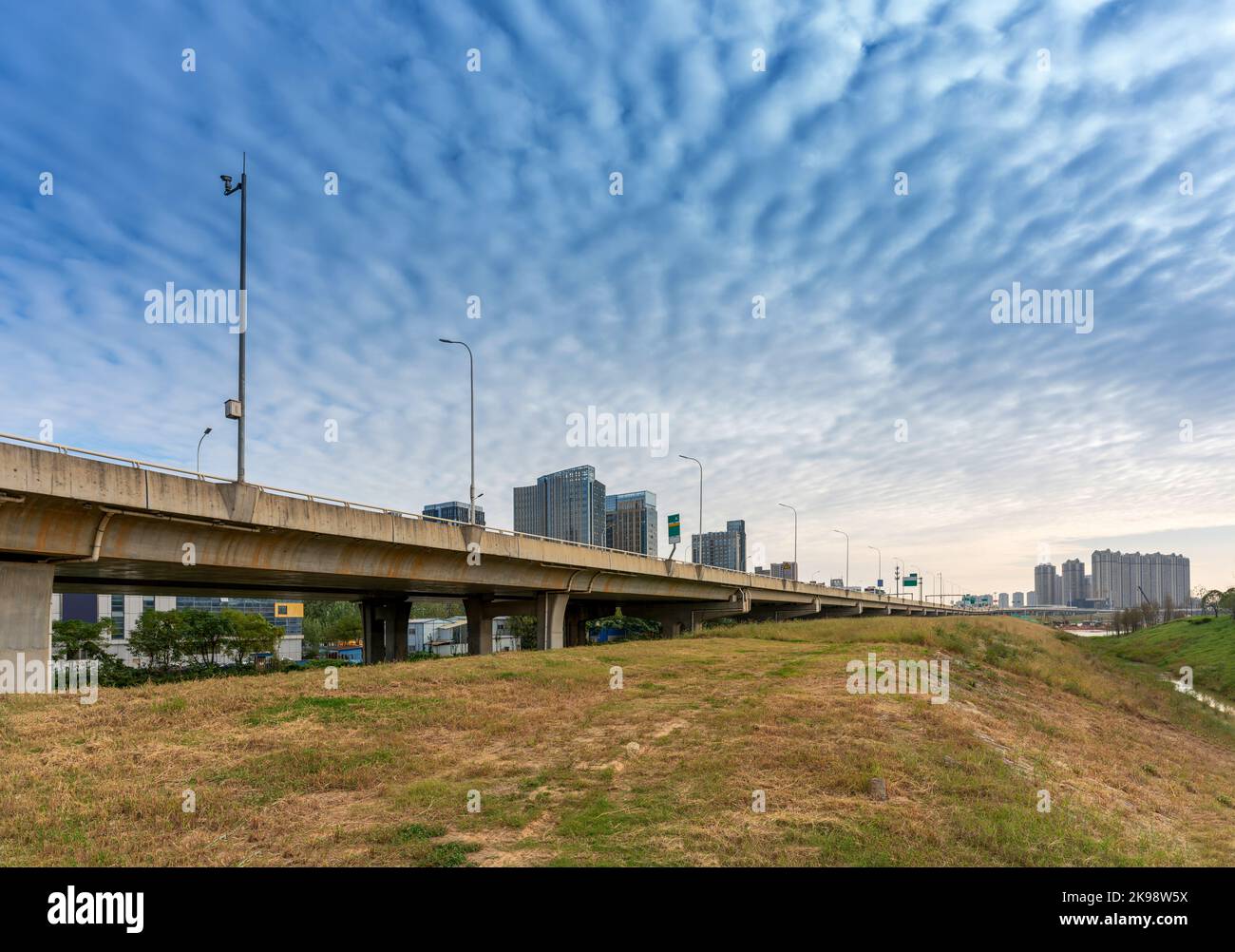 Moderne städtische Architekturkulisse in China Stockfoto