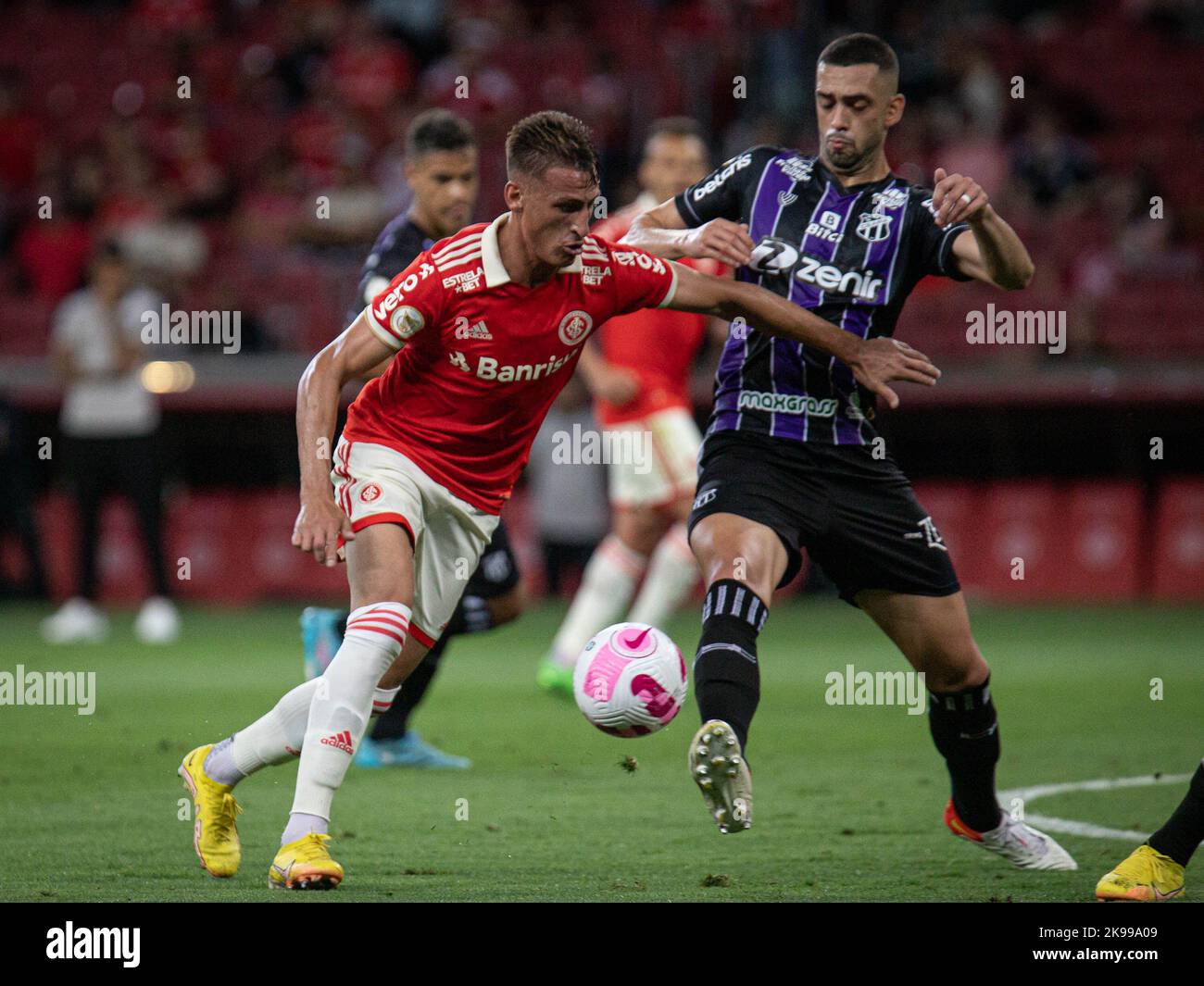 Porto-Bucht, Brasilien. 27. Oktober 2022. RS - Porto Alére - 10/26/2022 - BRASILIANISCHER A 2022, INTERNACIONAL X CEARA - Braianischer Romero-Spieler von Internacional bei einem Spiel gegen Ceara im Beira-Rio-Stadion für die brasilianische Meisterschaft A 2022. Foto: Maxi Franzoi/AGIF/Sipa USA Quelle: SIPA USA/Alamy Live News Stockfoto