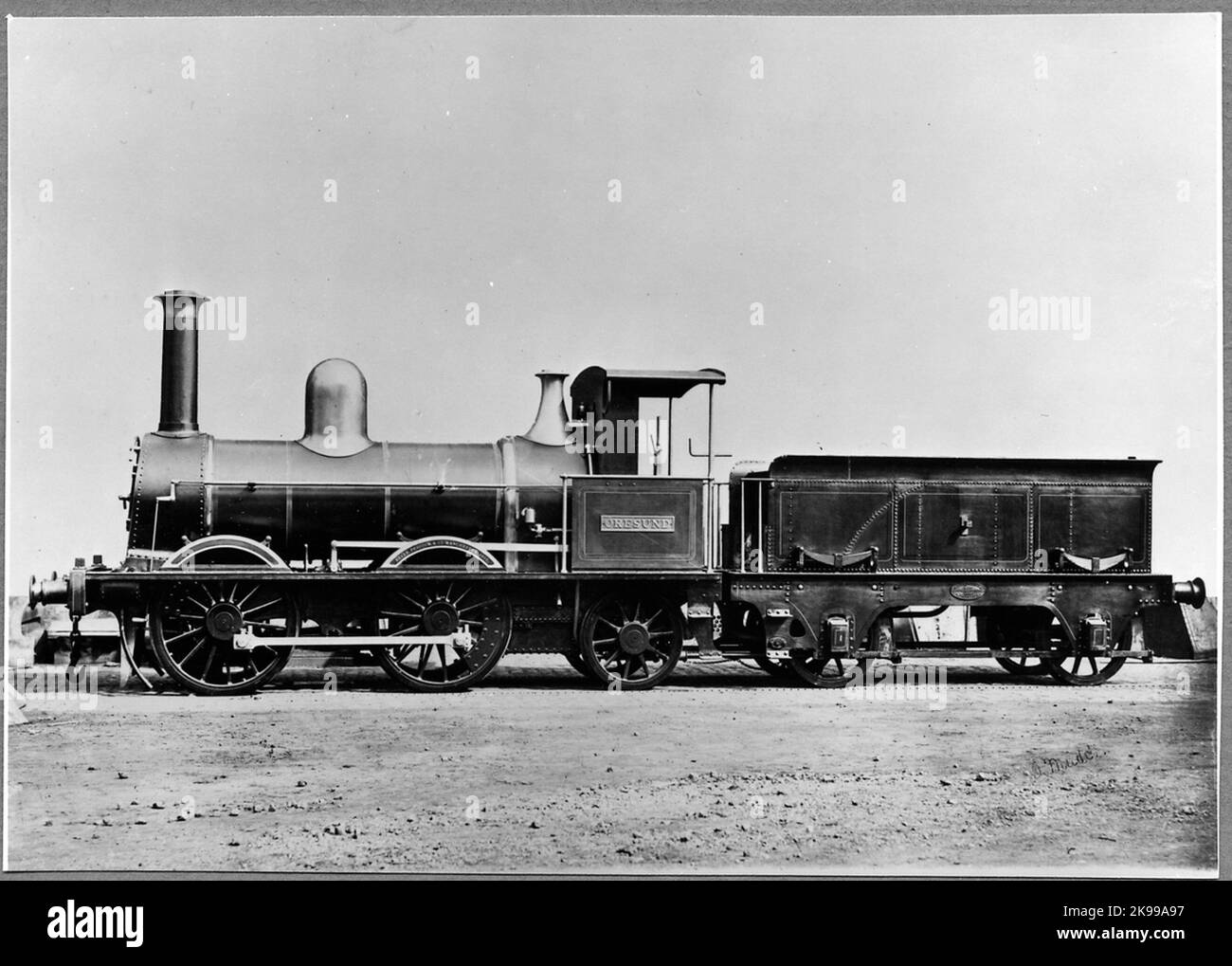 Landskrona & Helsingborgs Railways, L & HJ LOK 4 'Öresund'. Stockfoto