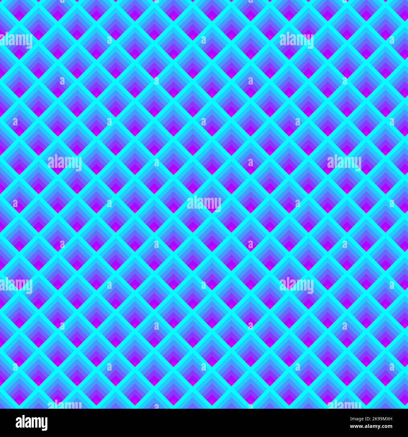 Nahtloses Muster quadratische Form Mosaik abstrakt Hintergrund Textur Grafik Design Vektor Illustration Stock Vektor