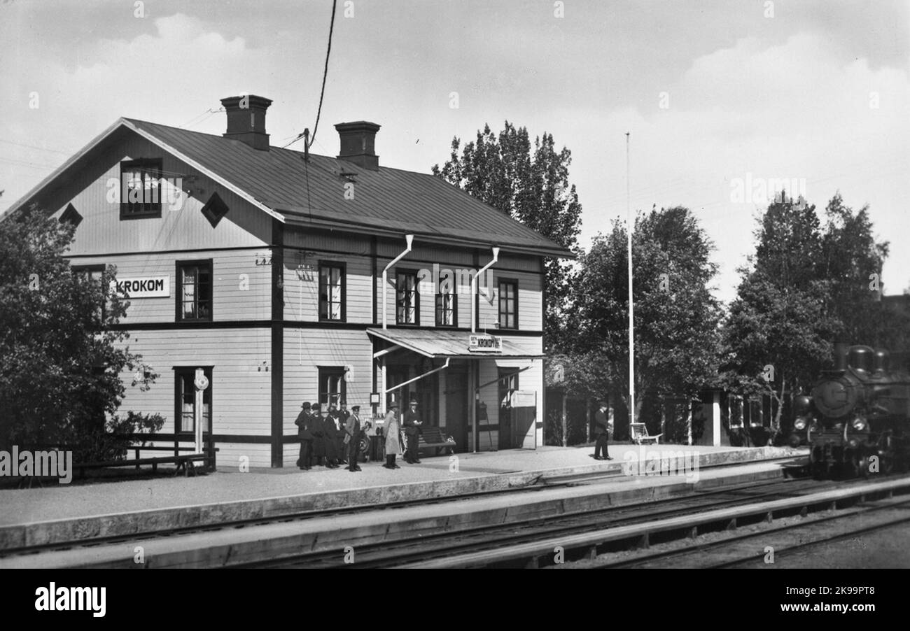 Stationsschritt Stockfoto