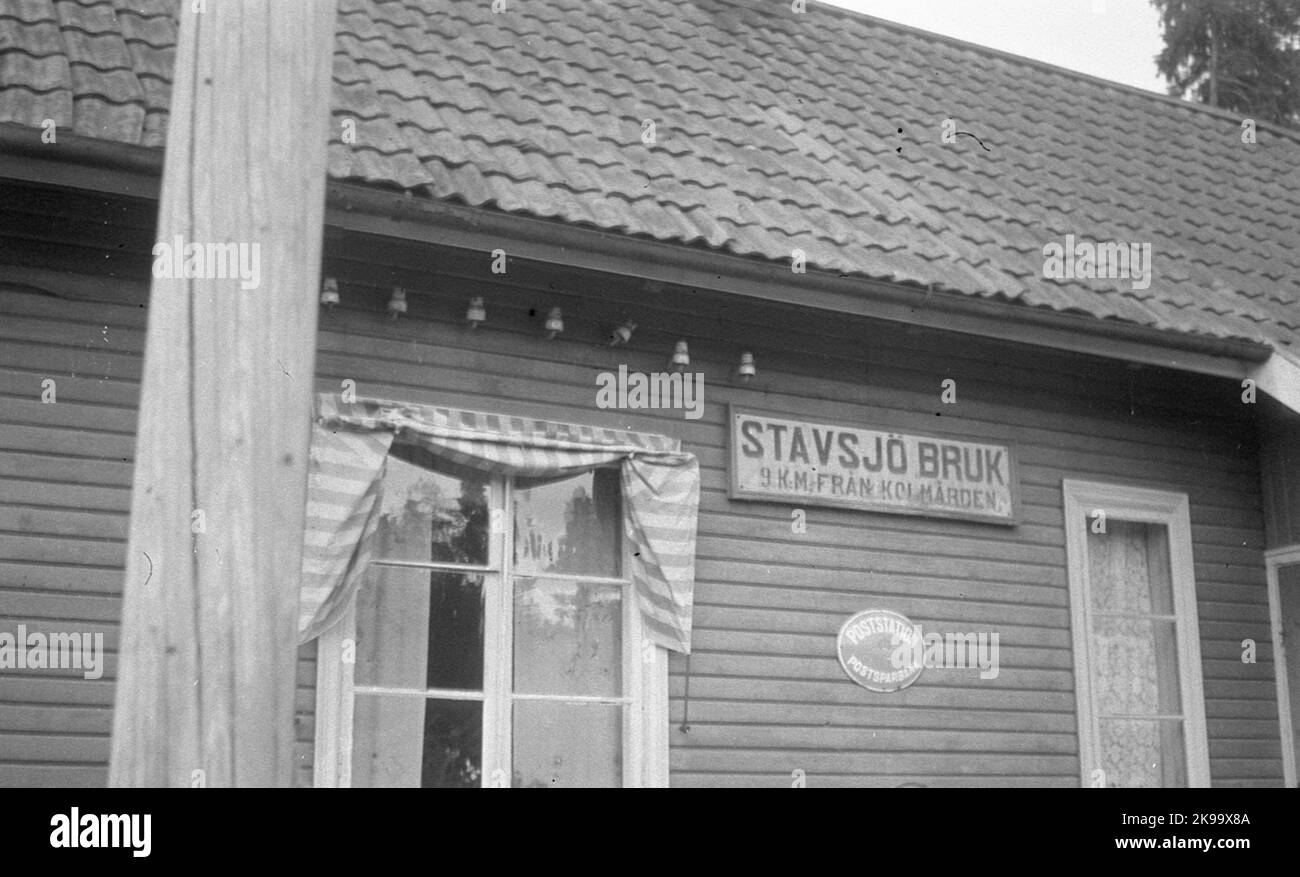 Bahnhof-Zeichen Stockfoto