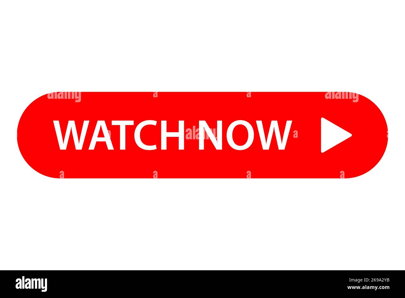 Jetzt ansehen Button Icon Vektor Video abspielen Button-Zeichen Jetzt ansehen Buttons. Schaltfläche „Video abspielen“ Stock Vektor