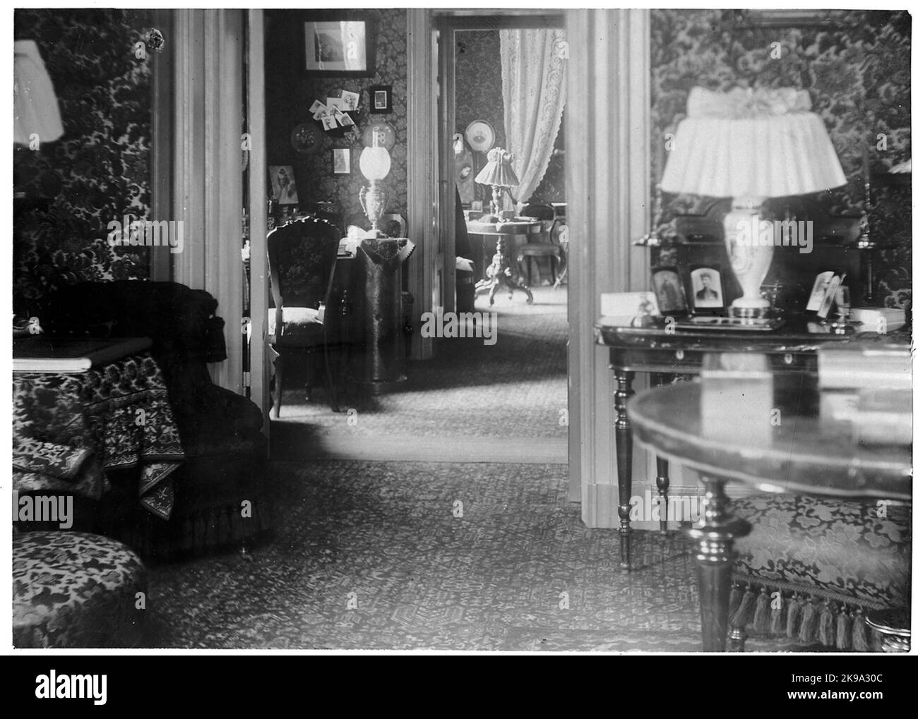 Baron Abraham Leijonhufvuds Bostad, Stockholm Central Station. Stockfoto