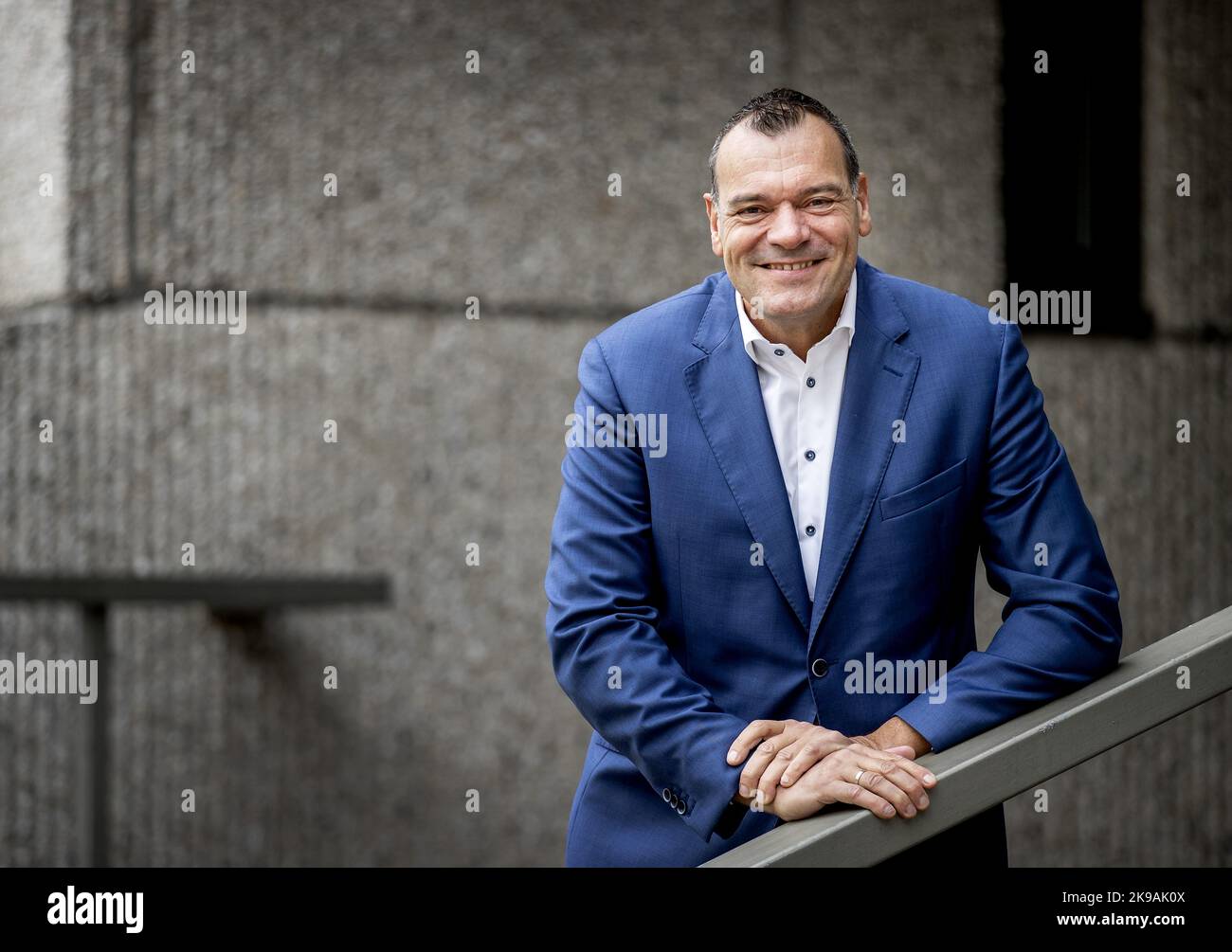 2022-10-27 10:16:39 SCHIEDAM - Porträt des DSW-Vorsitzenden Aad de Groot. ANP KOEN VAN WEEL niederlande Out - belgien Out Stockfoto