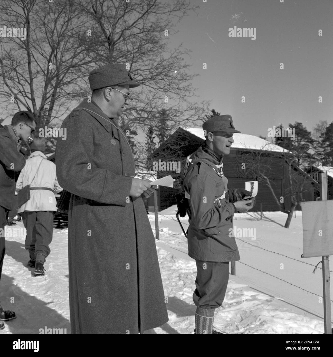 Der operative Verteidigungshof, Tomnäs Stockfoto