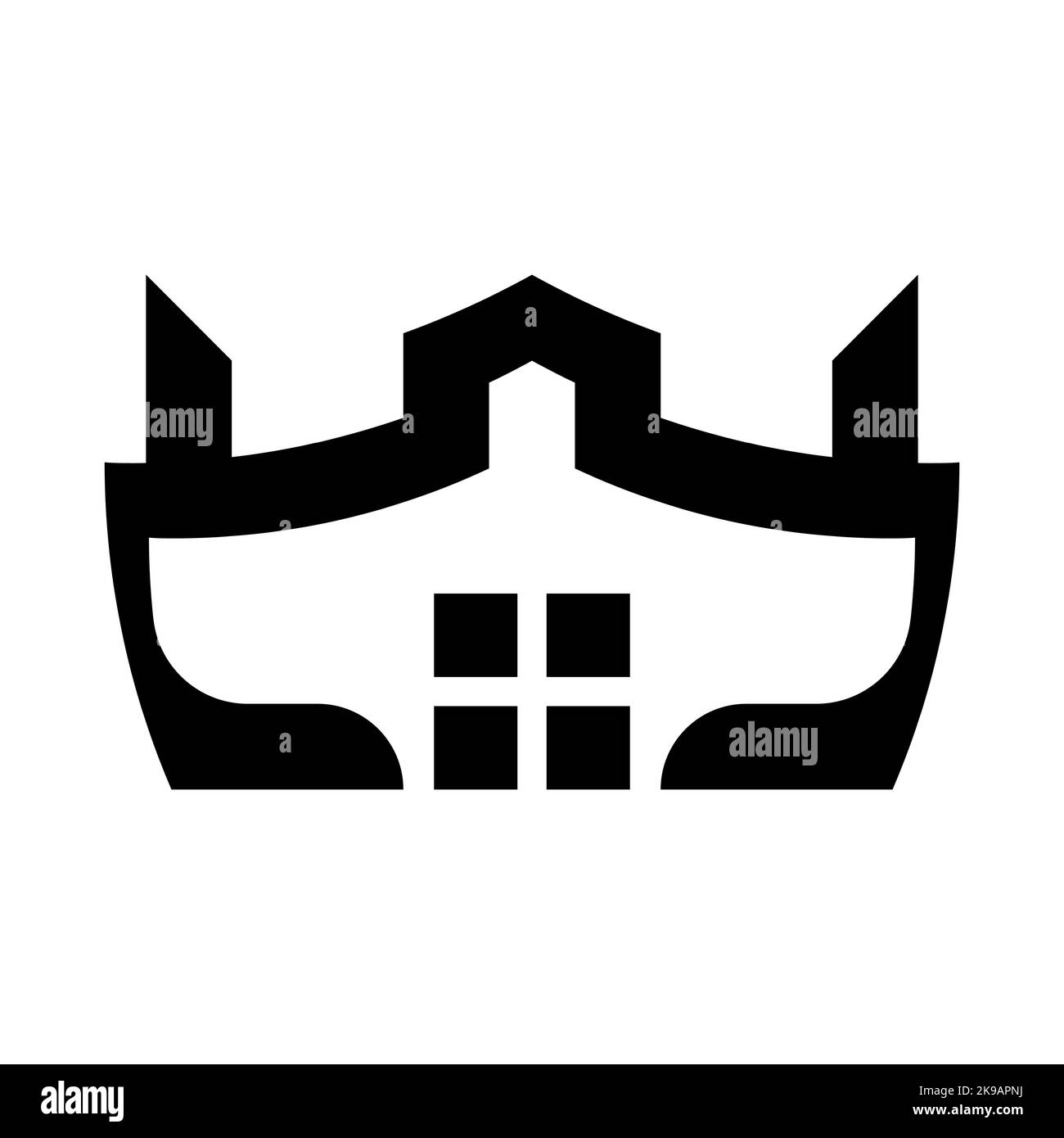 Modernes Smart-Home-Logo-Design, Home-Symbol-Vektor Stock Vektor