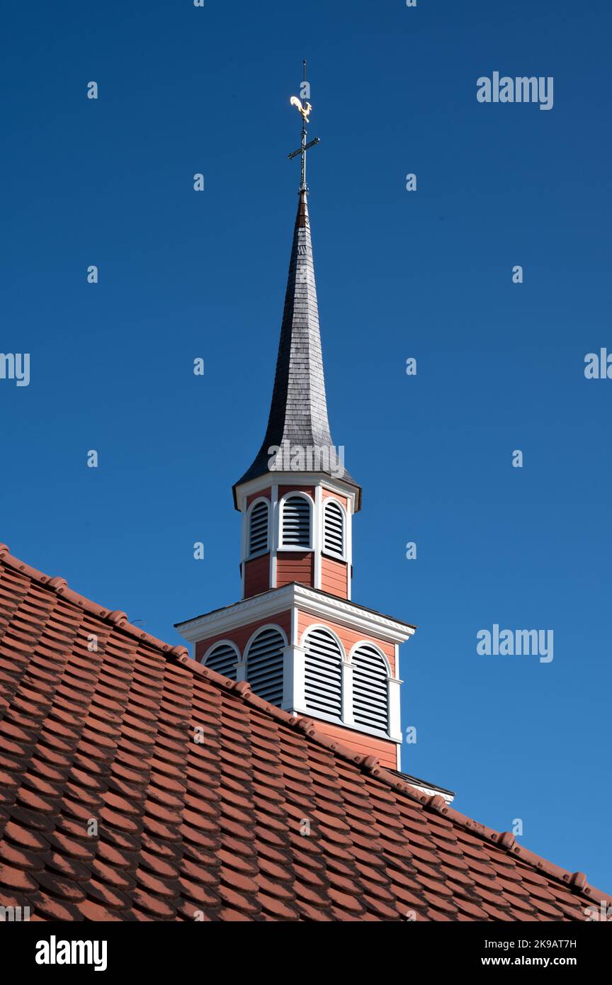 Glockenturm, les anses d'arlet, französisch-westindien Stockfoto