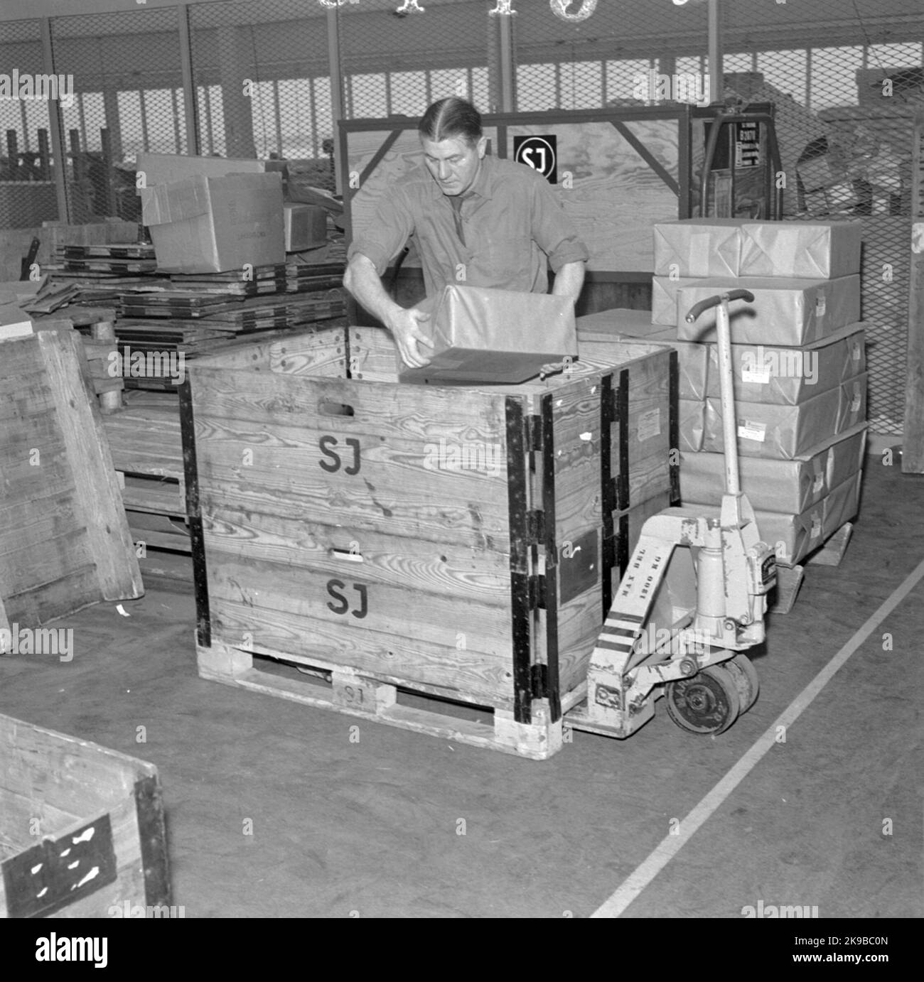 Parajett Printing, Landskrona Stockfoto