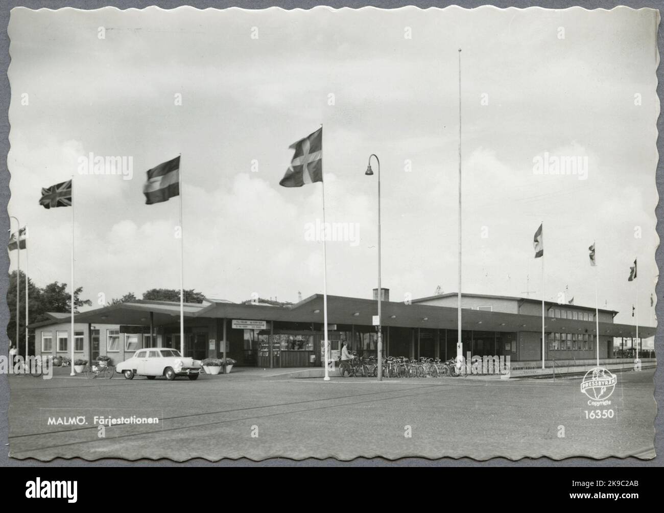 Malmö Ferry Station. Stockfoto