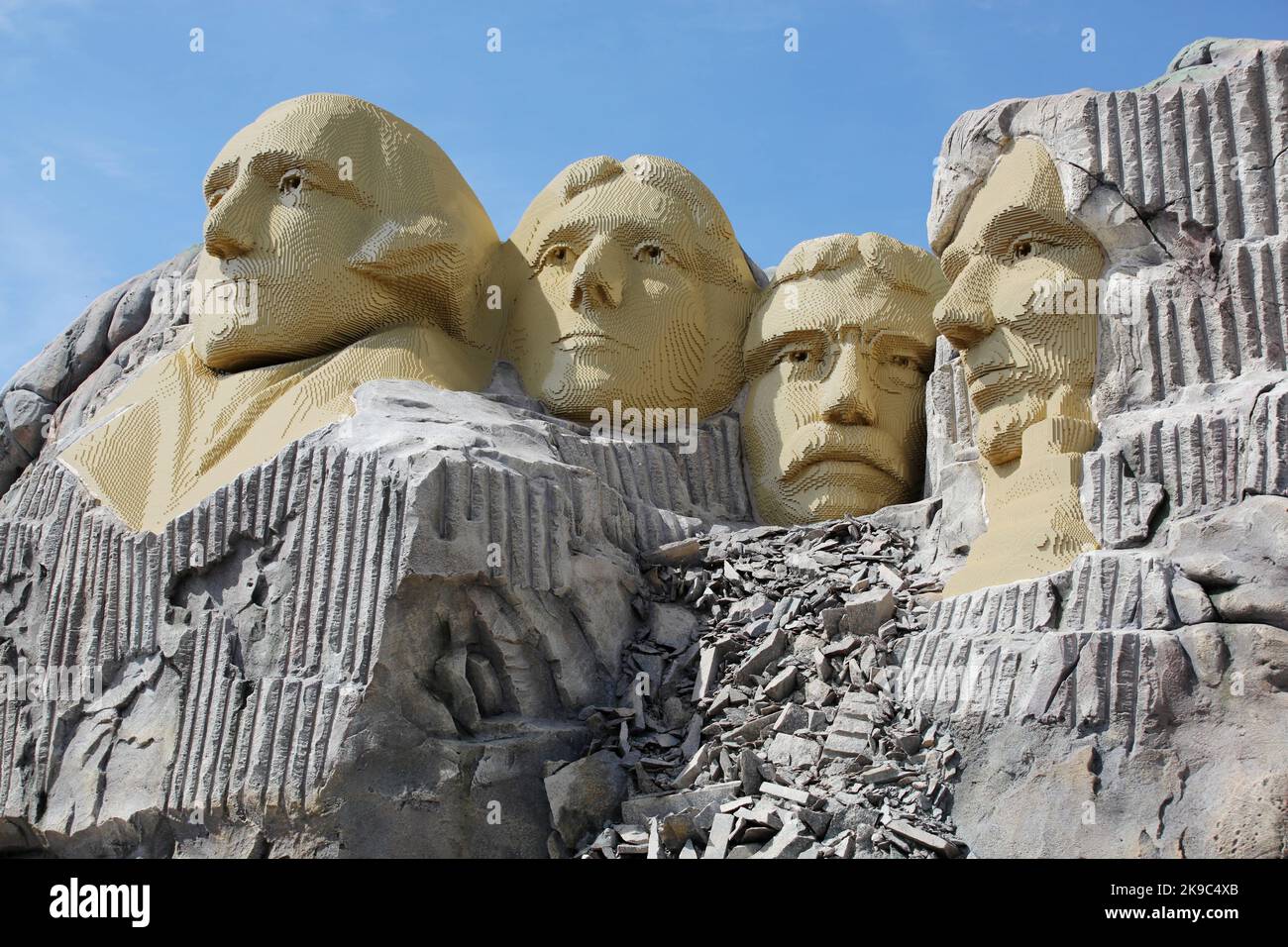 Billund, Dänemark - 26. Mai 2014: Legoland Resort in Billund, Dänemark Stockfoto