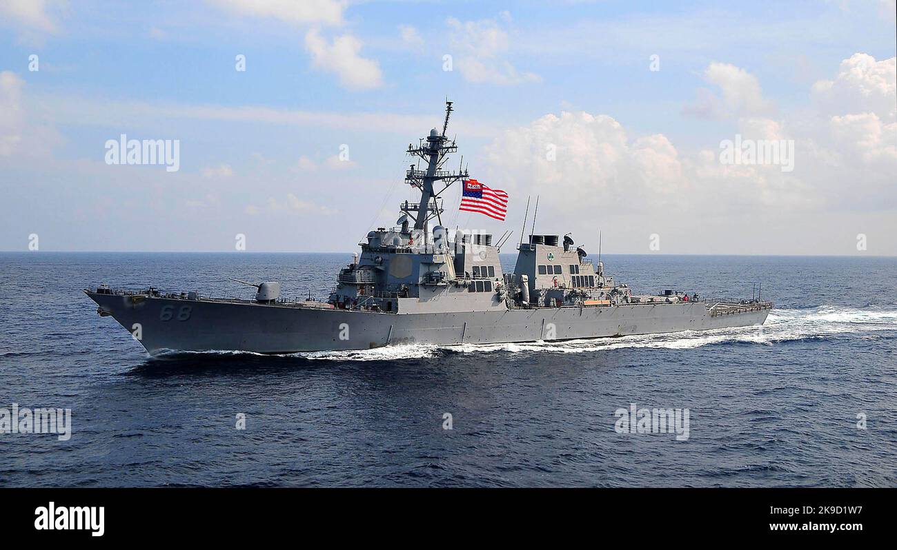 Lenkraketen-Zerstörer USS the Sullivans (DDG 68) U.S. Navy Stockfoto