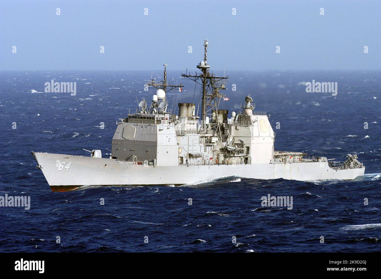 US NAVY (USN) USS GETTYSBURG (CG-64) U.S. NAVY Stockfoto