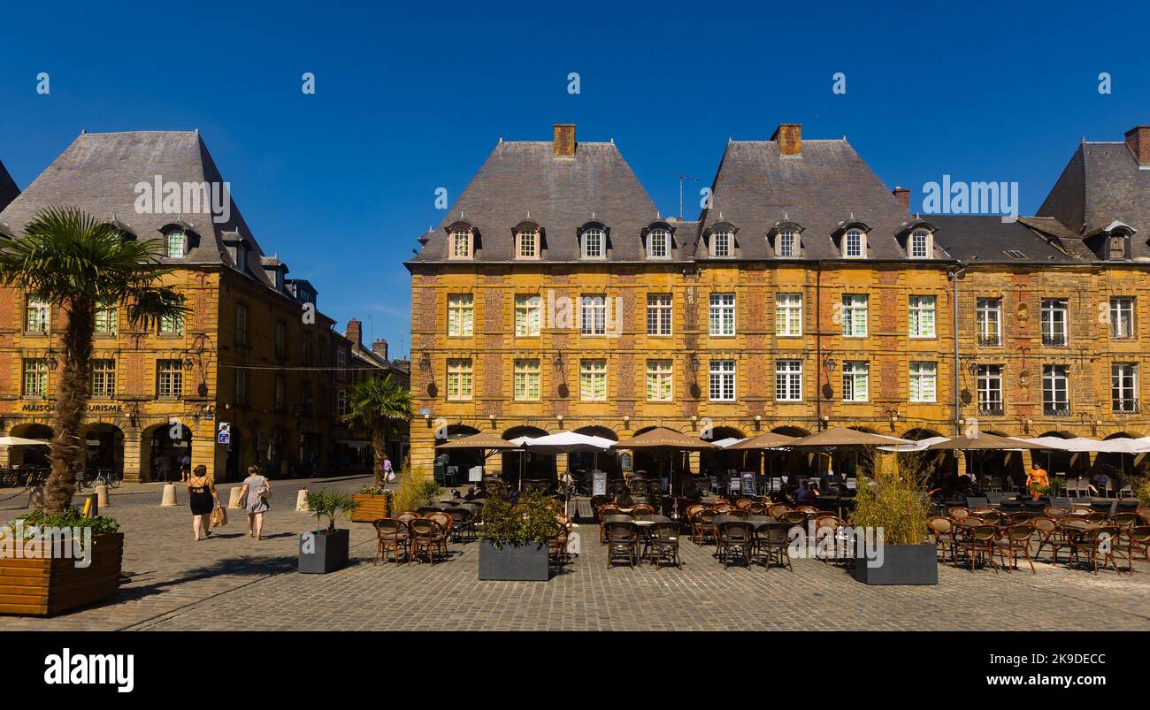 Place Ducale in Charleville-Mezieres, Frankreich Stockfoto