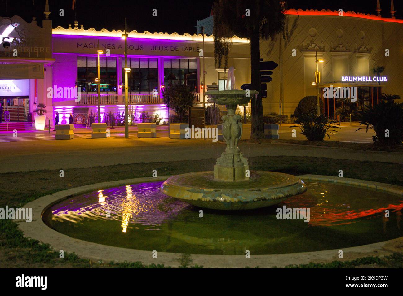 Frankreich, Cote d'Azur, Menton, Casino, Stockfoto