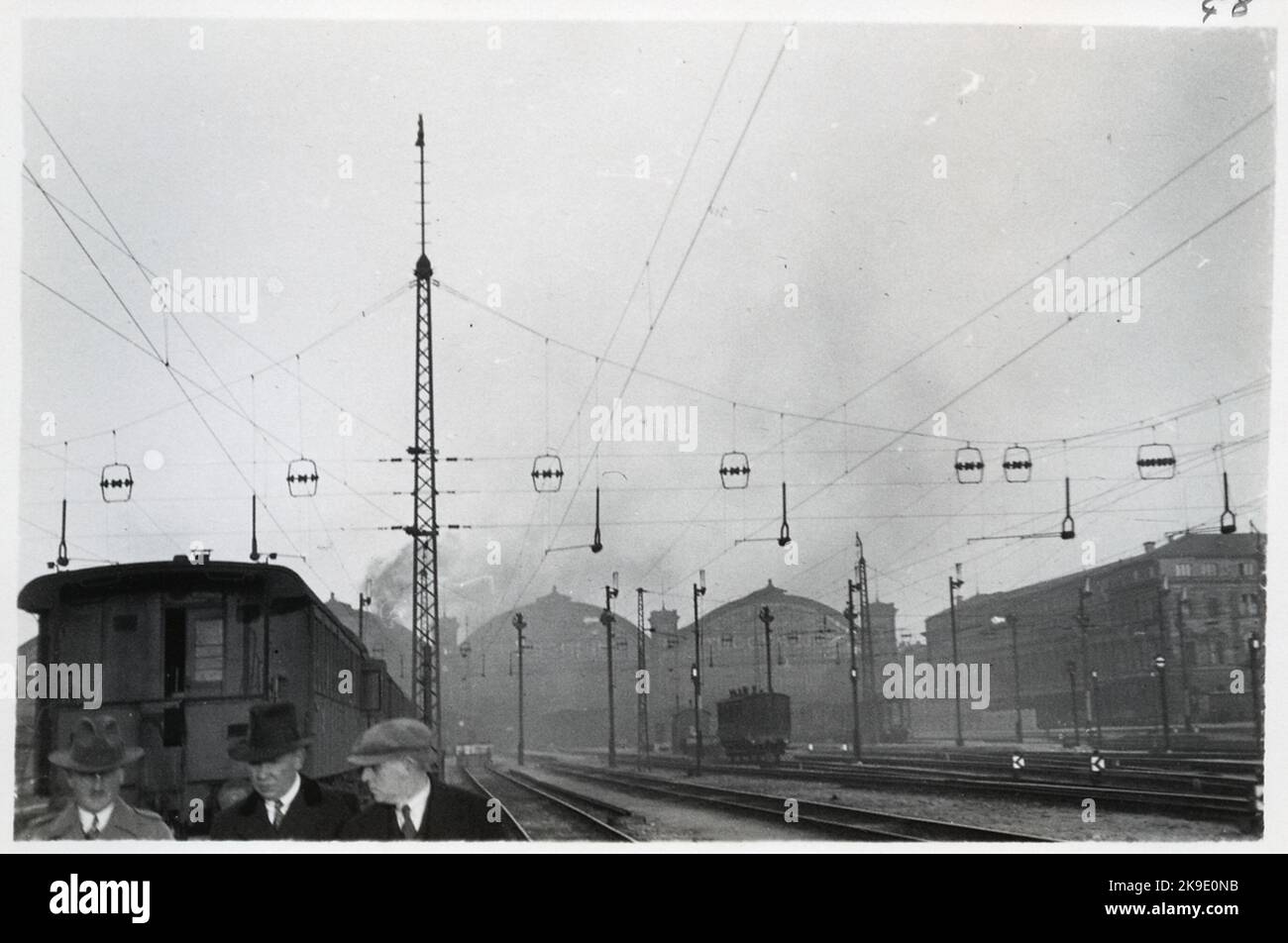 Bangård in München. Stockfoto