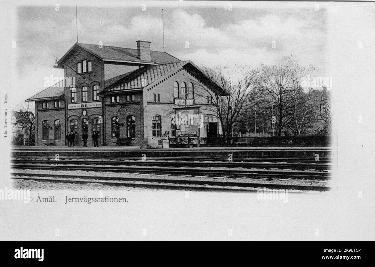 Bahnhof Stockfoto