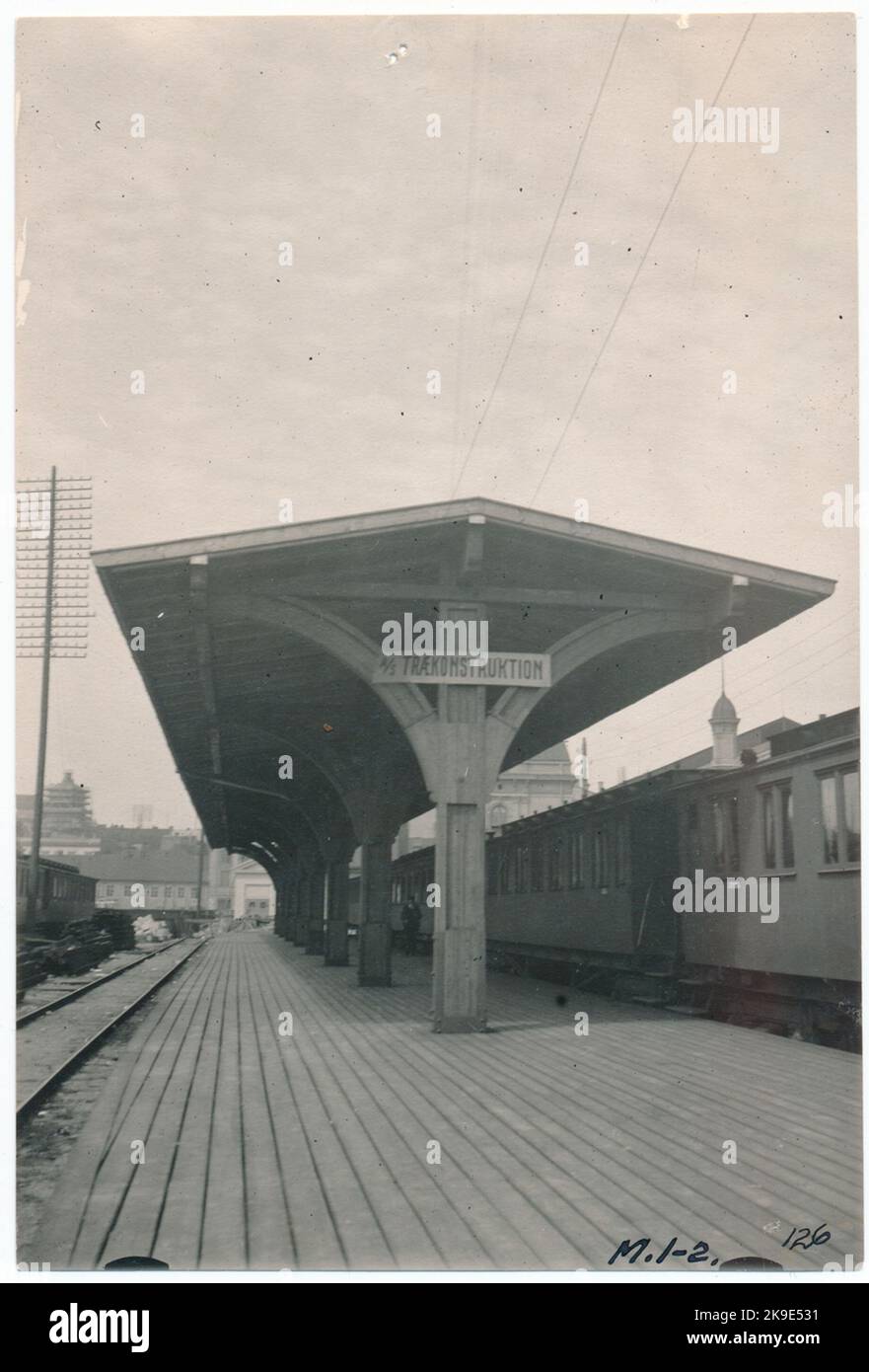 Malmö Bahnhof Stockfoto