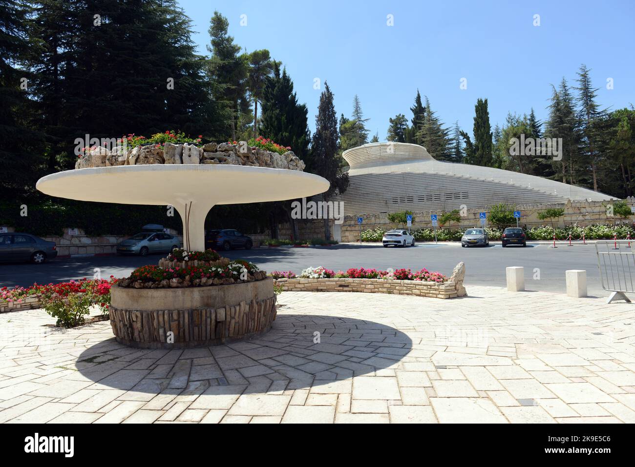 Militärfriedhof auf dem Berg Herzl, Jerusalem, Israel. Stockfoto