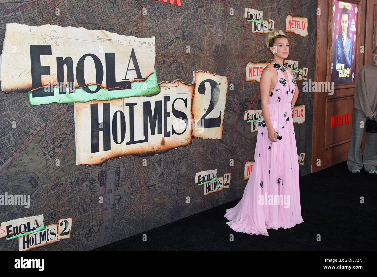 Millie Bobby Brown Stockfoto