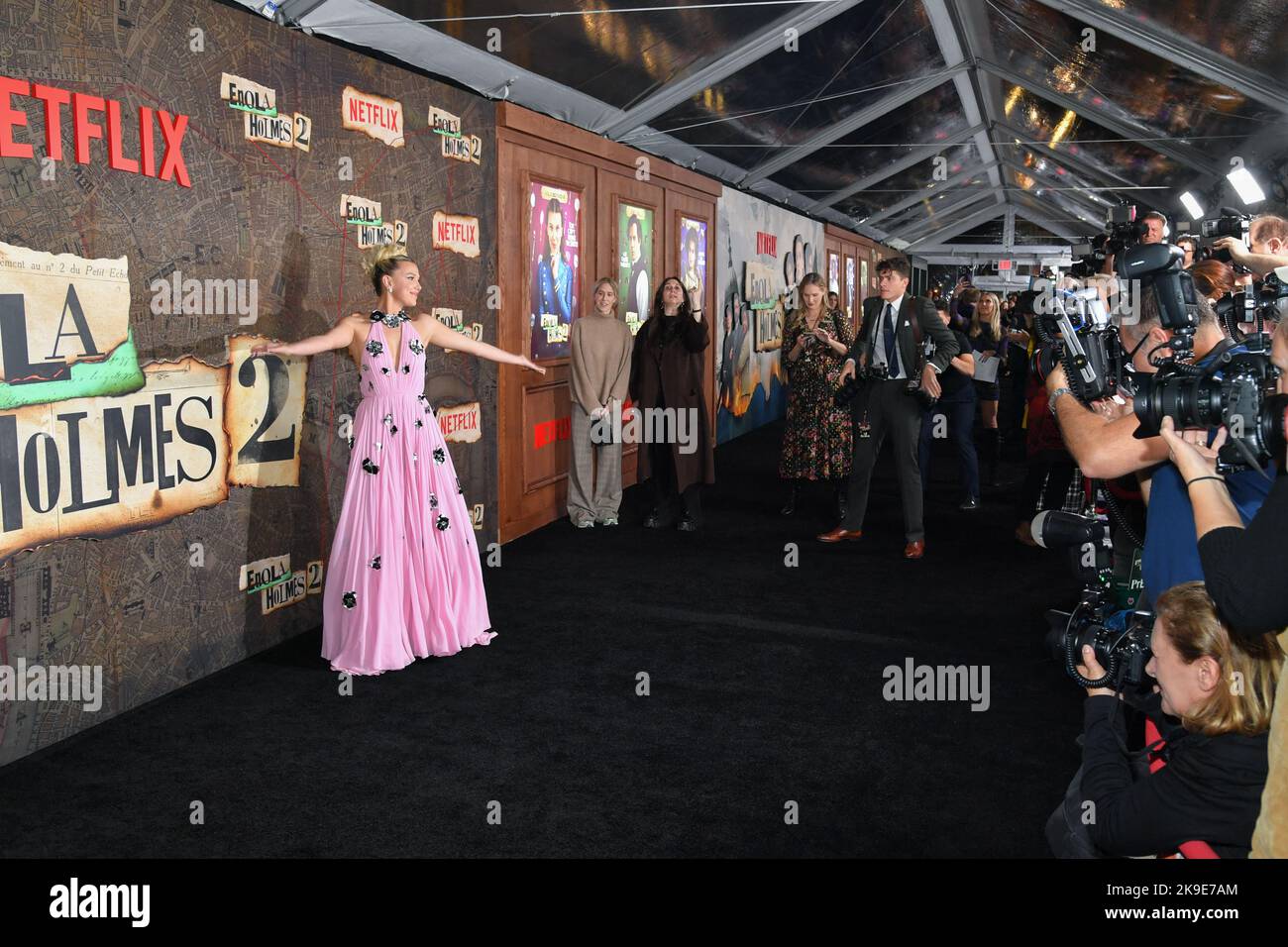 Millie Bobby Brown Stockfoto