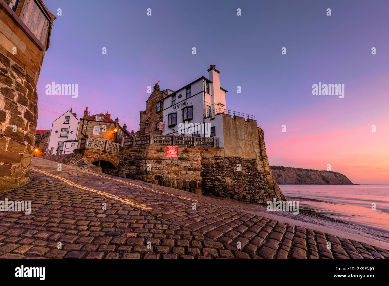 Robin Hood's Bay, North Yorkshire, England, Vereinigtes Königreich Stockfoto