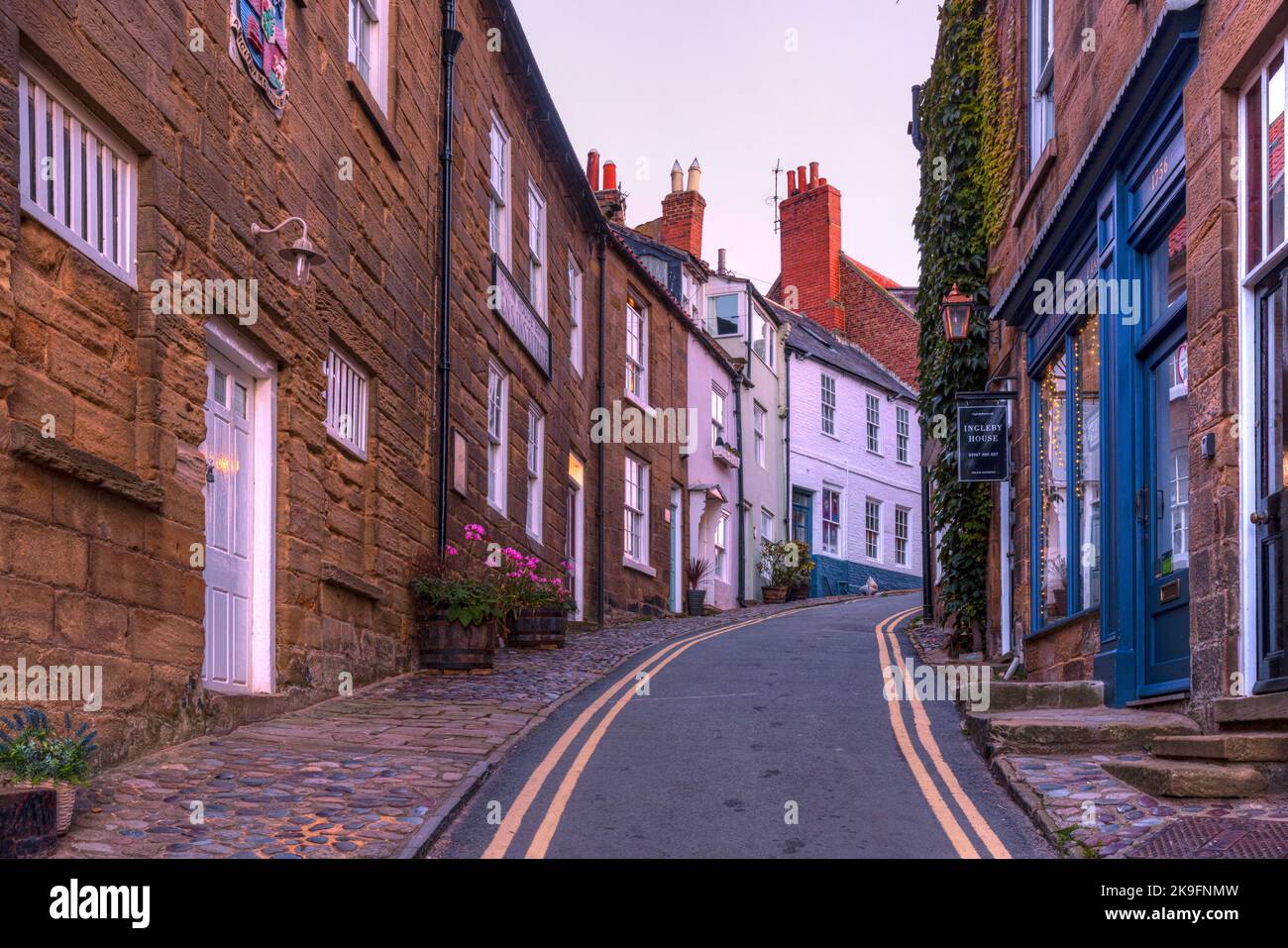 Robin Hood's Bay, North Yorkshire, England, Vereinigtes Königreich Stockfoto