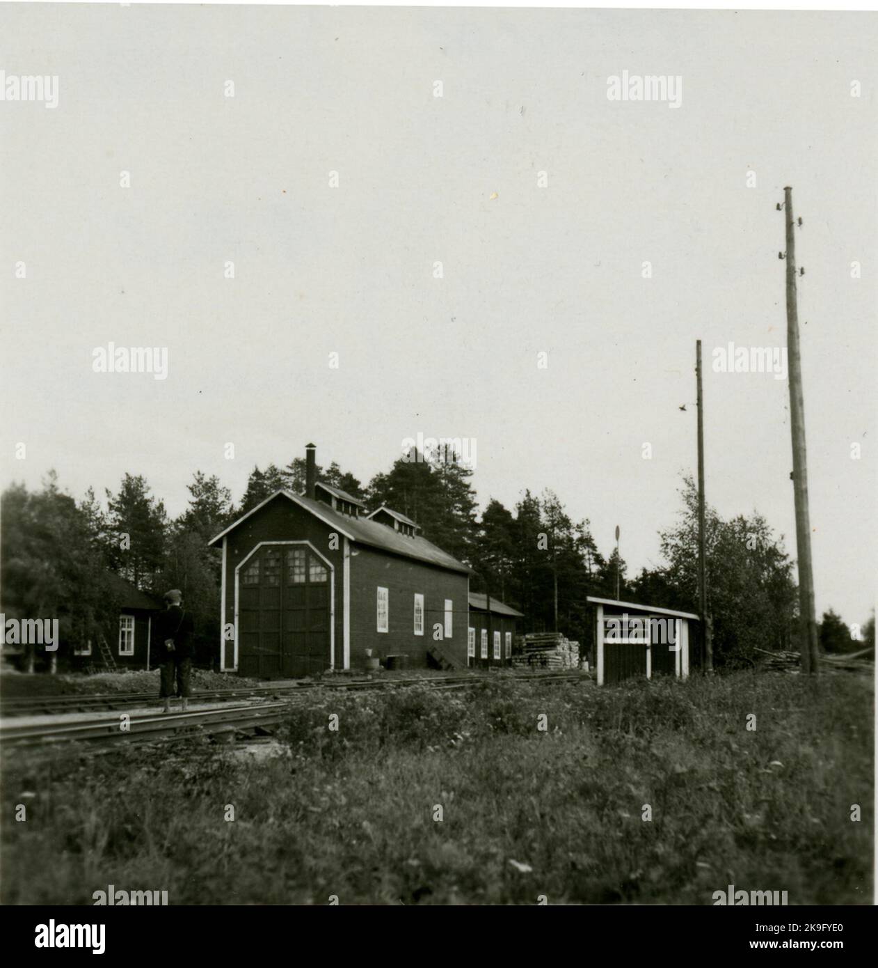 Die Einheimischen im Food Front Foto September 1948 Stockfoto