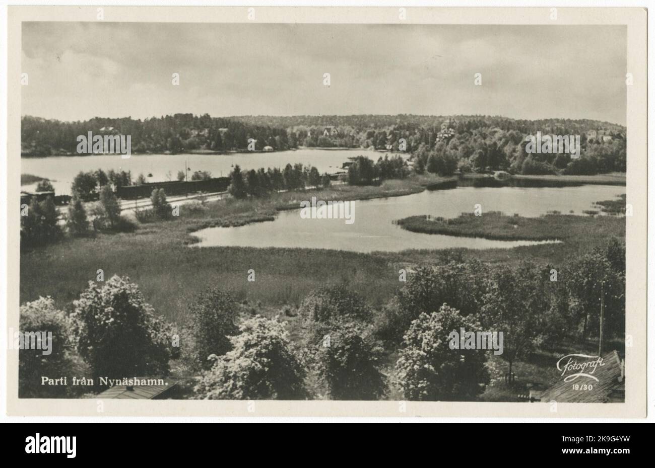 Wir aus Nynäshamn. Stockfoto