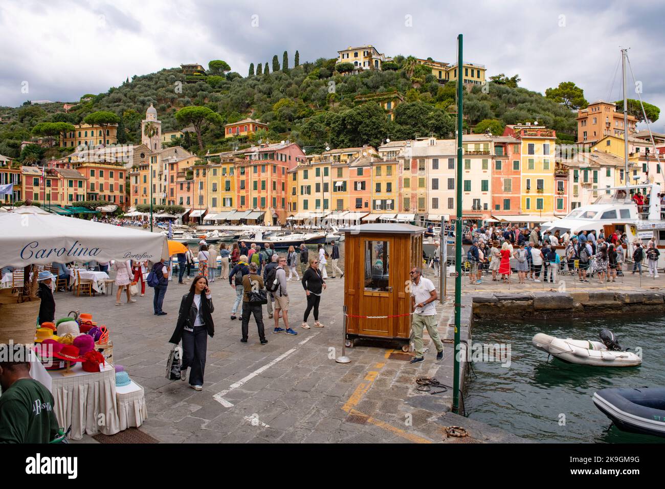 Portofino Ligurien Italien September 2022. Portofino; Ligurisch