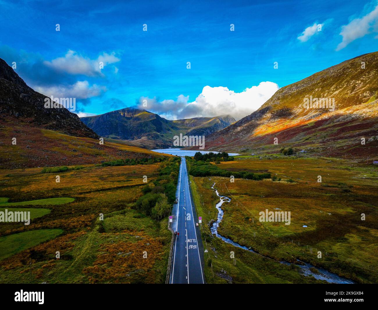 Snowdonia-Nationalpark Stockfoto