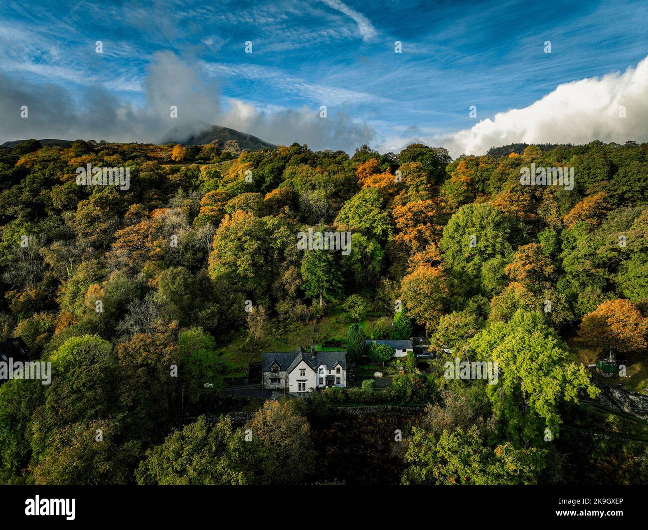 Snowdonia-Nationalpark Stockfoto