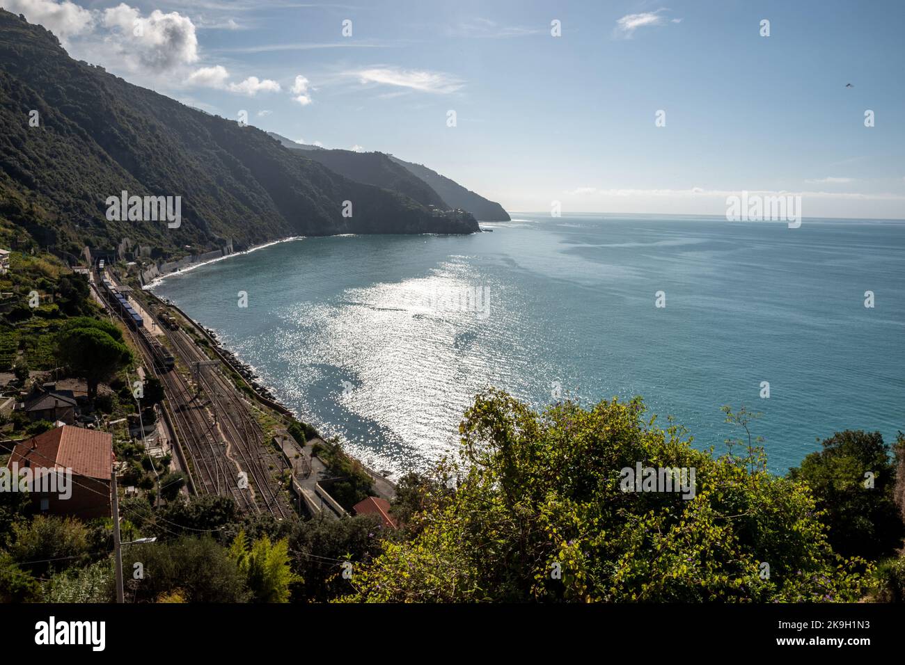 Corniglia, Oktober 4. 2022: Corniglia Stockfoto