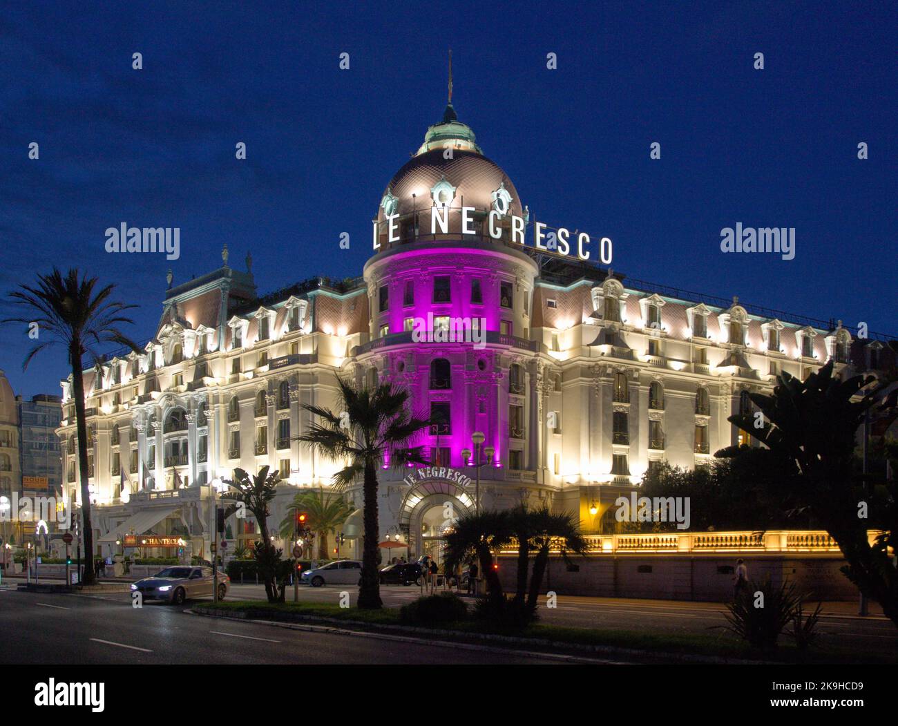 Frankreich, Cote d'Azur, Nizza, Le Negresco, Hotel, Stockfoto